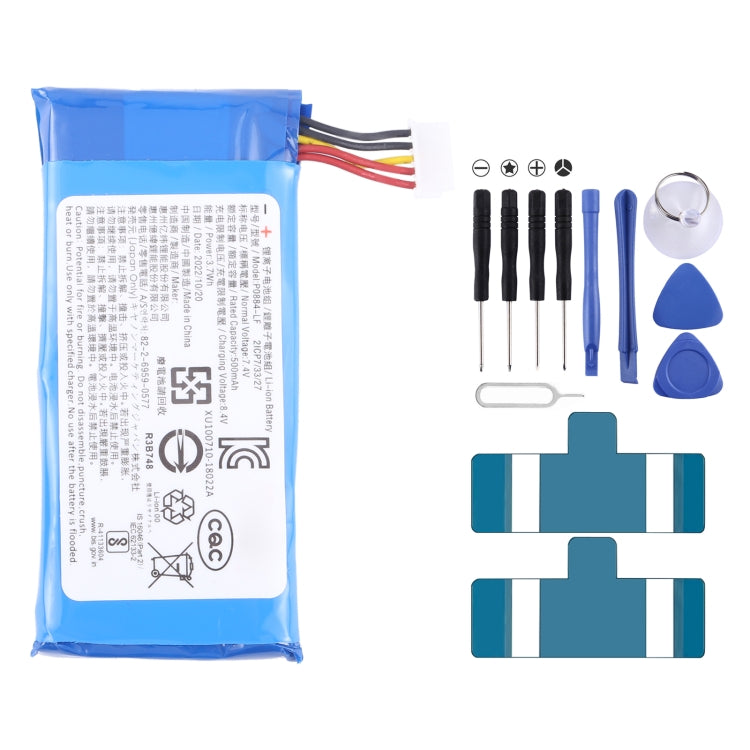 Sostituzione della batteria della stampante fotografica mobile, For Canon PV123 EVE P0884-LF 500mAh Sostituzione della batteria della stampante fotografica mobile, For Canon PV123 EVE P0884-LF 500mAh